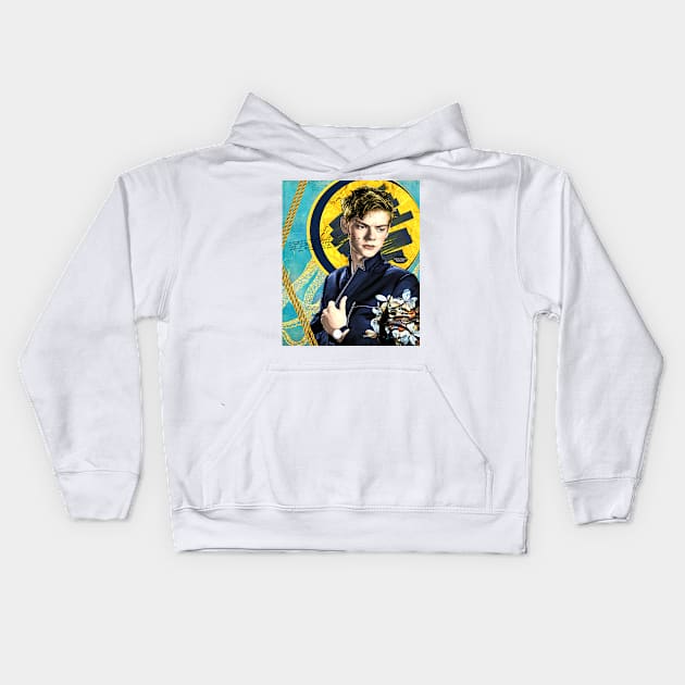 Thomas BRODIE sangster Kids Hoodie by nathsmagic